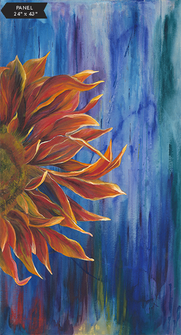Frond Design Studio - Daydreamin - Ring of Fire 2 - 40005-45 - Panel 24x43 inches