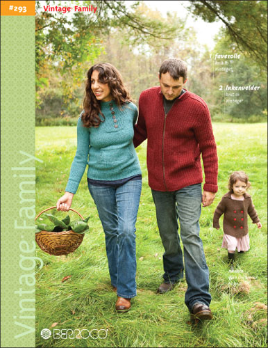 Berroco #293 Vintage Family Pattern Booklet Berroco #293 Vintage Family Pattern Booklet