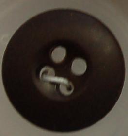 #W0920120 19mm ( 3/4 inch) Fashion Button - Brown