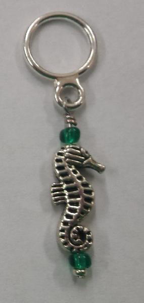 Creative Fiber Artists Individual Stitch Ring Marker - Seahorse Creative Fiber Artists Individual Stitch Ring Marker - Seahorse