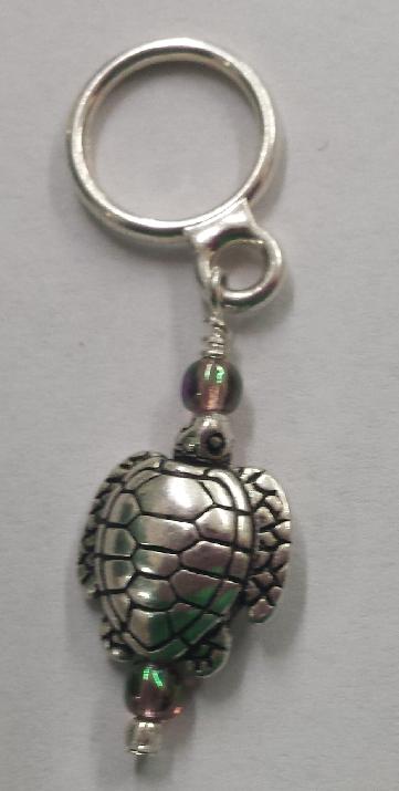 Creative Fiber Artists Individual Stitch Ring Marker - Sea Turtle Creative Fiber Artists Individual Stitch Ring Marker - Sea Turtle