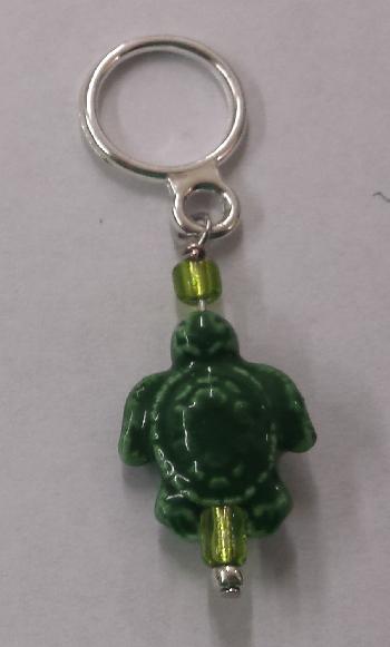 Creative Fiber Artists Individual Stitch Ring Marker - Dark Turtle Creative Fiber Artists Individual Stitch Ring Marker - Dark Turtle