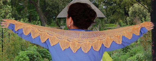 Ivy Brambles Flower Petals Shawlette Pattern Ivy Brambles Flower Petals Shawlette Pattern