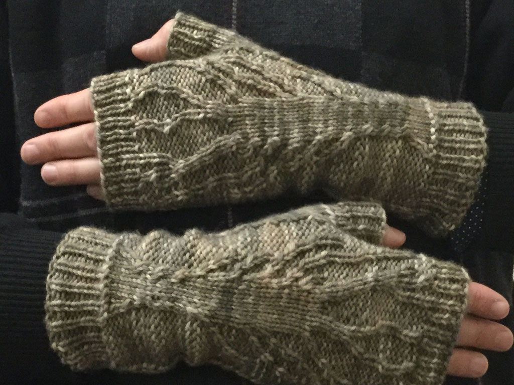 Ivy Brambles Dryad Fingerless Mitts Pattern Ivy Brambles Dryad Fingerless Mitts Pattern