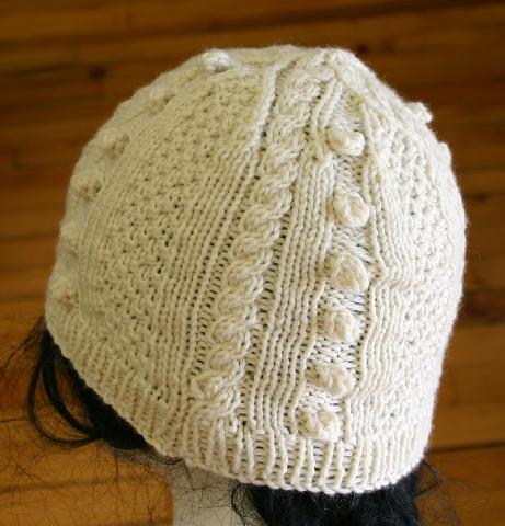Ivy Brambles Bobbles and Cables Irish Knit Hat Pattern Ivy Brambles Bobbles and Cables Irish Knit Hat Pattern