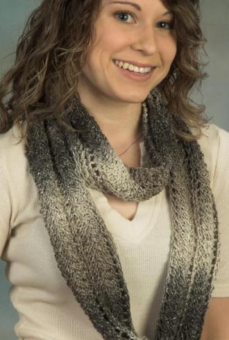 Kudo Ladder Scarf Pattern #403