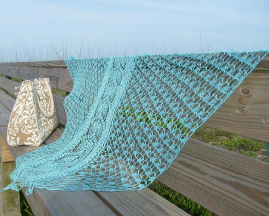 Vilano Beach Crochet Shawl by Renee Barnes Vilano Beach Crochet Shawl by Renee Barnes